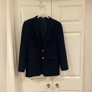 Boys’ Izod Blue Blazer. Size 16 Regular.